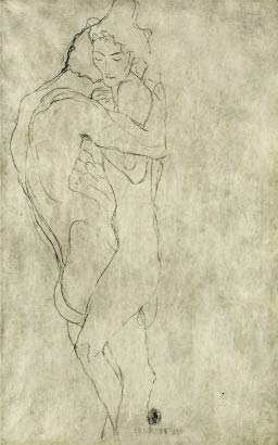 Lovers Gustav Klimt